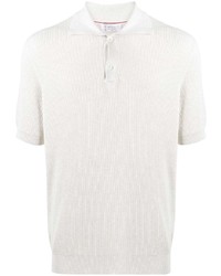 Polo blanc Brunello Cucinelli