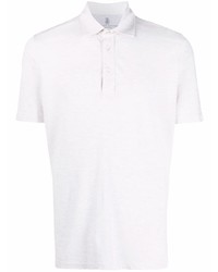 Polo blanc Brunello Cucinelli