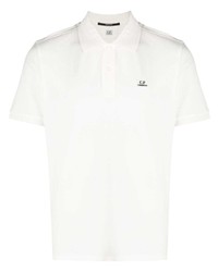 Polo blanc C.P. Company