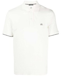 Polo blanc C.P. Company