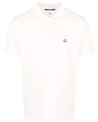 Polo blanc C.P. Company