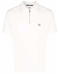 Polo blanc C.P. Company