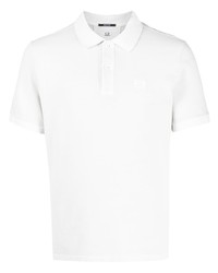 Polo blanc C.P. Company