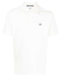 Polo blanc C.P. Company