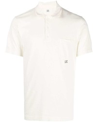 Polo blanc C.P. Company