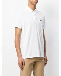 Polo blanc Isaia