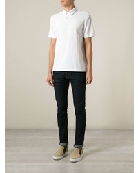 Polo blanc James Perse