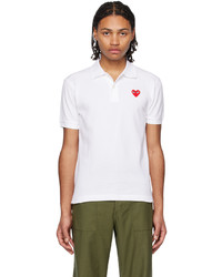 Polo blanc Comme Des Garcons Play