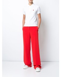 Polo blanc Comme Des Garcons Play