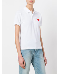 Polo blanc Comme Des Garcons Play