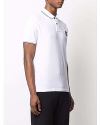 Polo blanc Stone Island