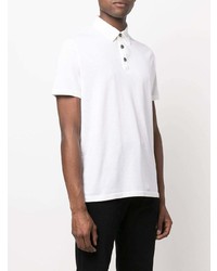 Polo blanc Kiton