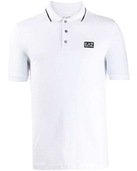 Polo blanc Ea7 Emporio Armani