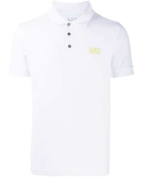 Polo blanc Ea7 Emporio Armani