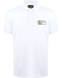 Polo blanc Ea7 Emporio Armani