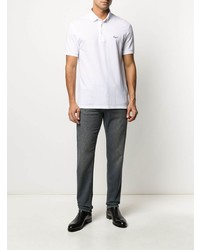 Polo blanc Ermenegildo Zegna