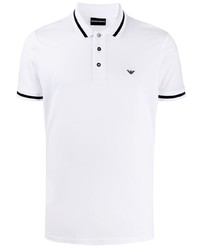 Polo blanc Emporio Armani