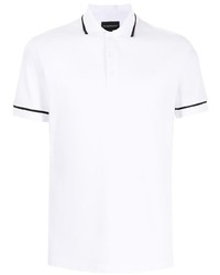 Polo blanc Emporio Armani