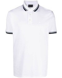 Polo blanc Emporio Armani