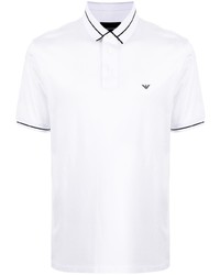 Polo blanc Emporio Armani