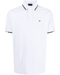 Polo blanc Emporio Armani