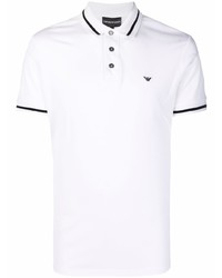 Polo blanc Emporio Armani