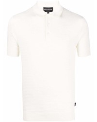 Polo blanc Emporio Armani