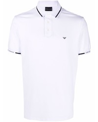 Polo blanc Emporio Armani