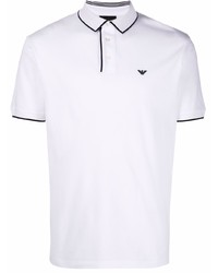 Polo blanc Emporio Armani