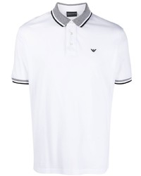 Polo blanc Emporio Armani