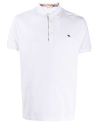 Polo blanc Etro