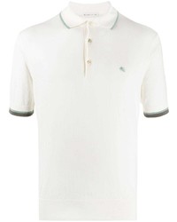 Polo blanc Etro