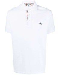 Polo blanc Etro