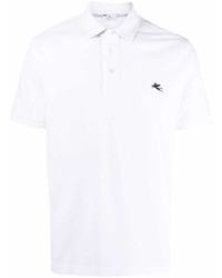 Polo blanc Etro