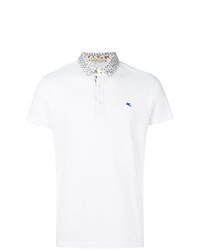 Polo blanc Etro