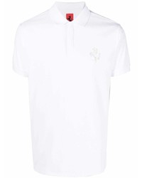 Polo blanc Ferrari