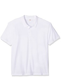 Polo blanc Fruit of the Loom