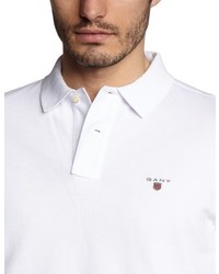 Polo blanc Gant