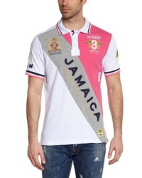 Polo blanc Geographical Norway