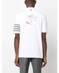 Polo blanc Thom Browne