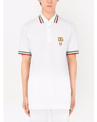 Polo blanc Dolce & Gabbana