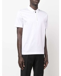 Polo blanc Canali