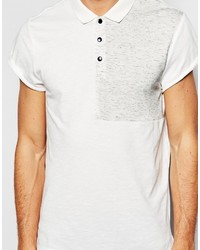 Polo blanc Asos