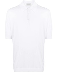 Polo blanc John Smedley