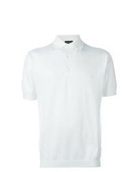 Polo blanc John Smedley