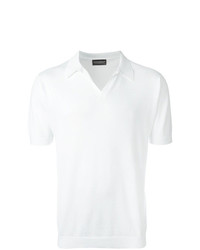 Polo blanc John Smedley