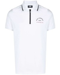 Polo blanc Karl Lagerfeld