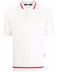 Polo blanc Karl Lagerfeld