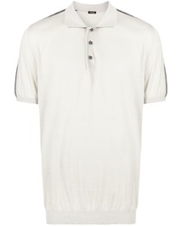 Polo blanc Kiton