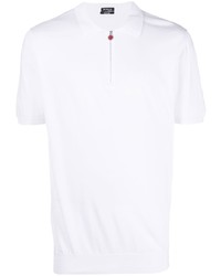 Polo blanc Kiton